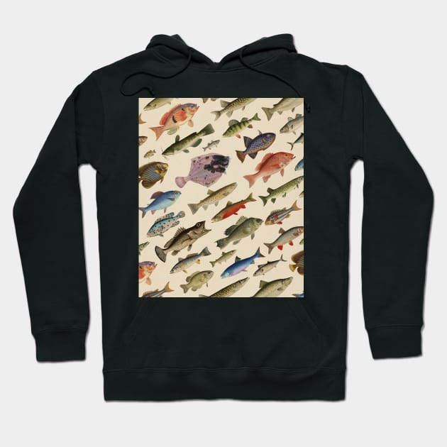 Fishes Hoodie by SpilloDesign